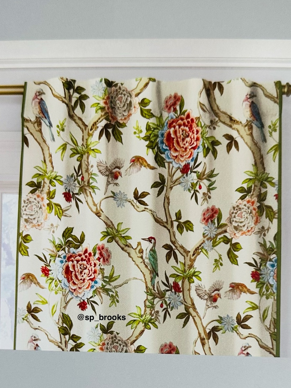 🎁2PC Lillian August Back Tab Rod Pocket Curtains - 36” x 96” - Multi - Picture 3 of 12